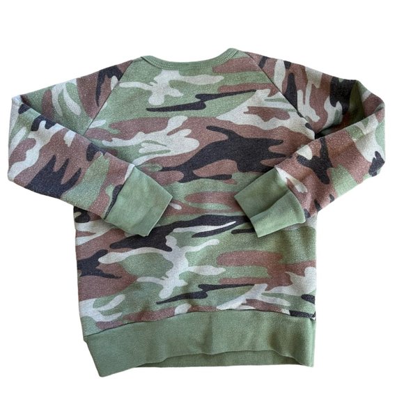 Childhoods Camo Slub Crewneck Sweatshirt 8/9 - Picture 5 of 5